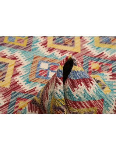 Kilim 99x152 Cm Kilim, Afghanistan, Lana Cardata A Mano
