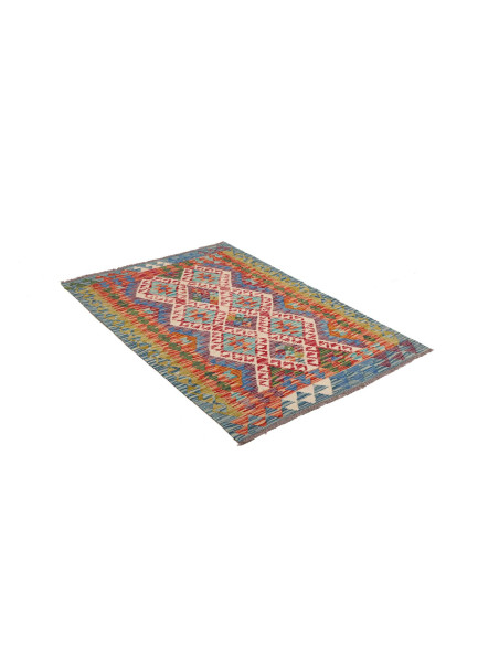 Kilim 103x147 Cm Kilim Afghanistan Hand-carded Wool Cotton