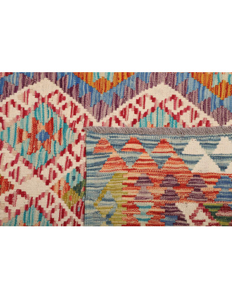 Kilim 103x147 Cm Kilim Afghanistan Hand-carded Wool Cotton