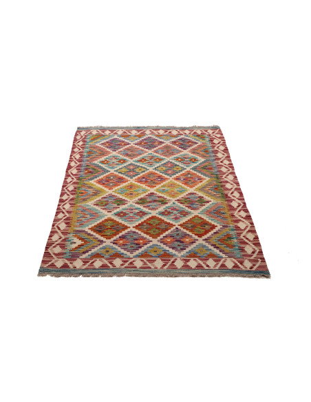 Kilim 103x149 Cm Kilim, Afghanistan, Hand-carded Wool (warp: