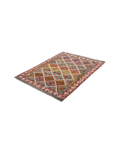 Kilim 103x149 Cm Kilim, Afghanistan, Hand-carded Wool (warp: