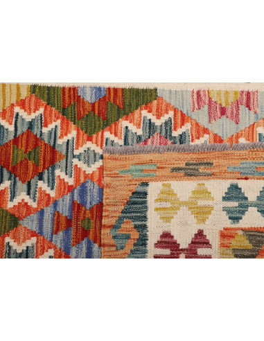 Kilim 103x150 Cm Kilim Afghanistan Lana Cardata A Mano