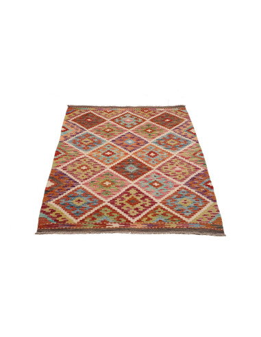 Kilim 102x152 Cm Kilim Afghanistan Hand-carded Wool Cotton