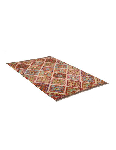 Kilim 102x152 Cm Kilim Afghanistan Hand-carded Wool Cotton