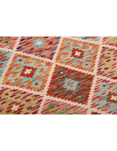Kilim 102x152 Cm Kilim Afghanistan Hand-carded Wool Cotton