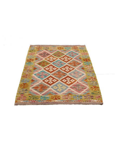 Kilim 100x156 Cm Kilim Afghanistan Hand-carded Wool Cotton