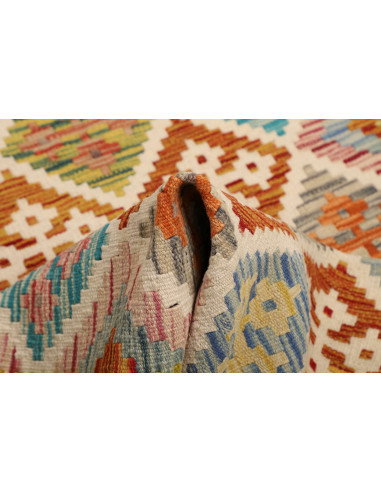 Kilim 100x156 Cm Kilim Afghanistan Hand-carded Wool Cotton