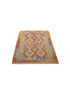 Kilim 104x150 Cm Kilim, Afghanistan, Lana Cardata A Mano, 2
