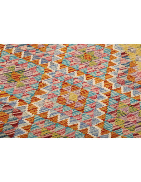 Kilim 107x148 Cm Kilim, Afghanistan, Lana Cardata A Mano,
