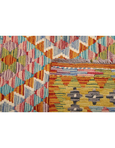 Kilim 107x148 Cm Kilim, Afghanistan, Lana Cardata A Mano,