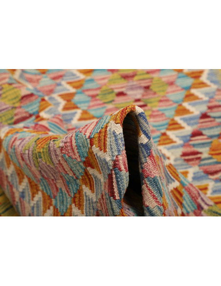 Kilim 107x148 Cm Kilim, Afghanistan, Lana Cardata A Mano,