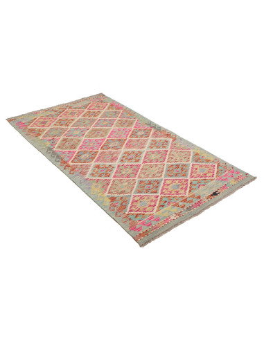 Kilim 100x194 Cm Kilim, Afghanistan, Lana Cardata A Mano
