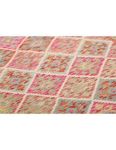 Kilim 100x194 Cm Kilim, Afghanistan, Lana Cardata A Mano