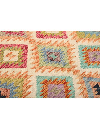 Kilim 101x202 Cm Kilim, Afghanistan, Lana Cardata A Mano