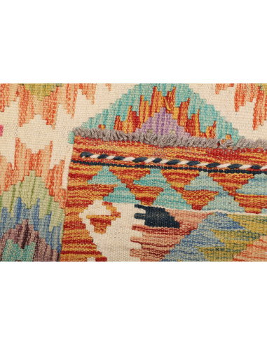 Kilim 101x202 Cm Kilim, Afghanistan, Lana Cardata A Mano