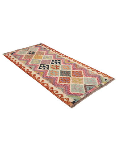 Kilim 101x203 Cm Kilim Afghanistan Lana Cardata A Mano