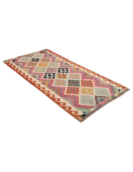 Kilim 101x203 Cm Kilim Afghanistan Lana Cardata A Mano