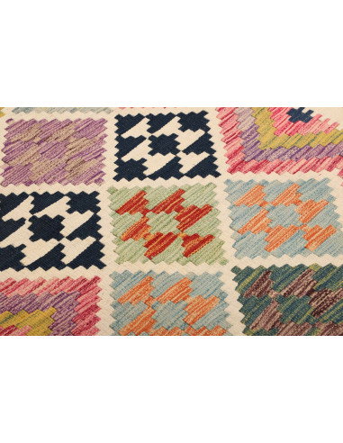 Kilim 101x203 Cm Kilim Afghanistan Lana Cardata A Mano