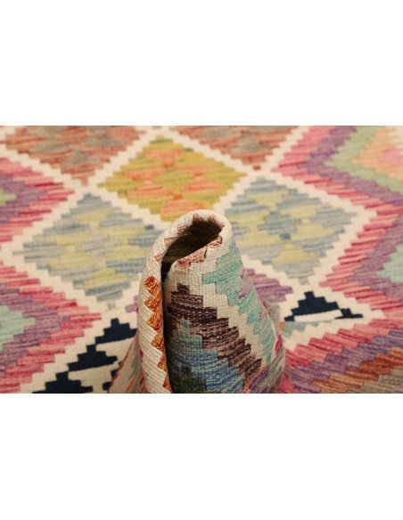 Kilim 101x203 Cm Kilim Afghanistan Lana Cardata A Mano