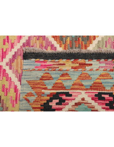 Kilim 103x202 Cm Kilim Afghanistan, Lana Cardata A Mano