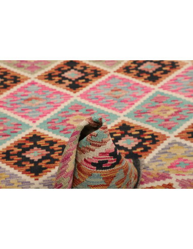 Kilim 103x202 Cm Kilim Afghanistan, Lana Cardata A Mano
