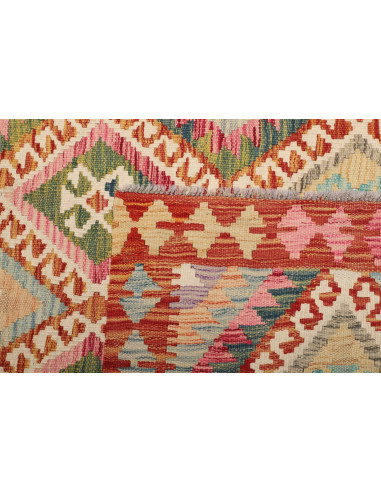Kilim 101x210 Cm Kilim, Afghanistan, Lana Cardata A Mano,