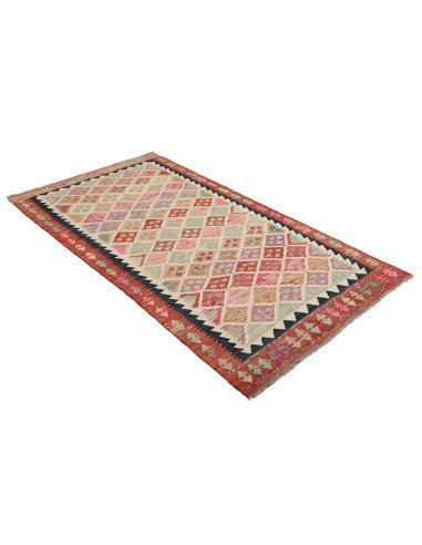 Kilim 105x203 Cm Kilim Afghanistan Lana Cardata A Mano