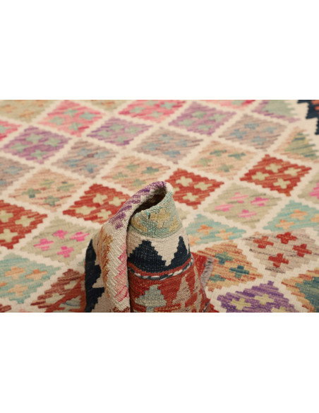 Kilim 105x203 Cm Kilim Afghanistan Lana Cardata A Mano