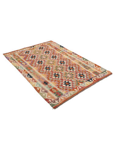 Kilim 124x177 Cm Kilim Afghanistan Lana Cardata A Mano