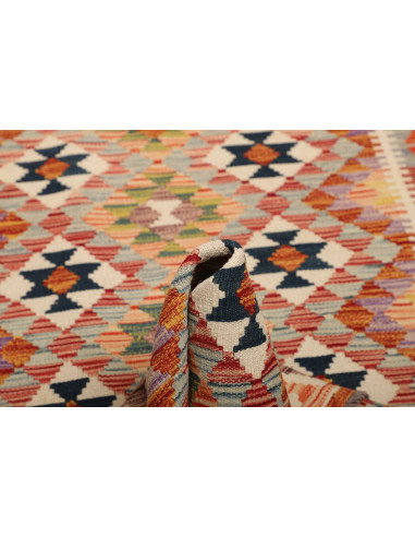 Kilim 124x177 Cm Kilim Afghanistan Lana Cardata A Mano