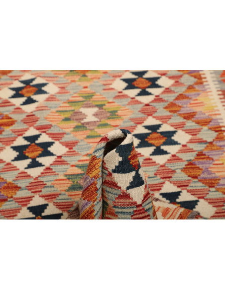 Kilim 124x177 Cm Kilim Afghanistan Lana Cardata A Mano