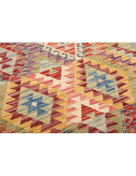 Kilim 125x182 Cm Kilim Afghanistan Lana Cardata A Mano