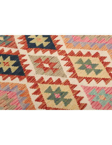 Kilim 124x193 Cm Kilim, Afghanistan, Hand-spun Wool (warp: