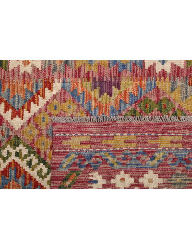 Kilim 123x196 Cm Kilim Afghanistan Lana Cardata A Mano