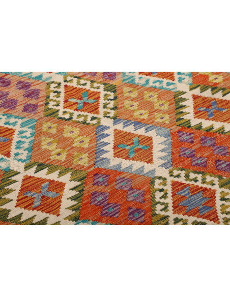 Kilim 127x194 Cm Kilim Afghanistan Hand-carded Wool