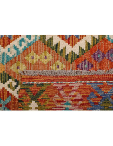 Kilim 127x194 Cm Kilim Afghanistan Hand-carded Wool