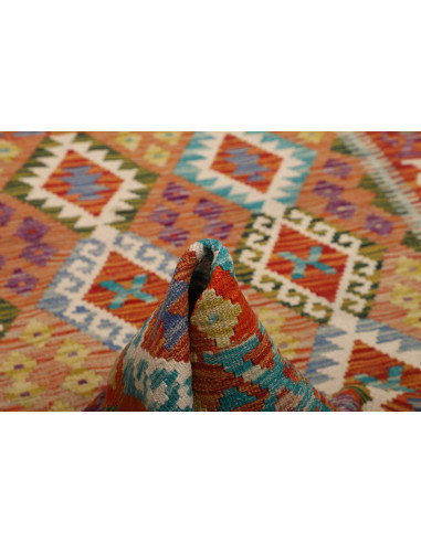 Kilim 127x194 Cm Kilim Afghanistan Hand-carded Wool