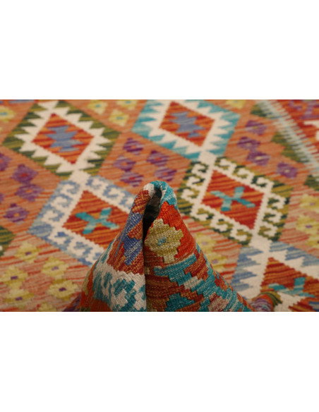 Kilim 127x194 Cm Kilim Afghanistan Hand-carded Wool