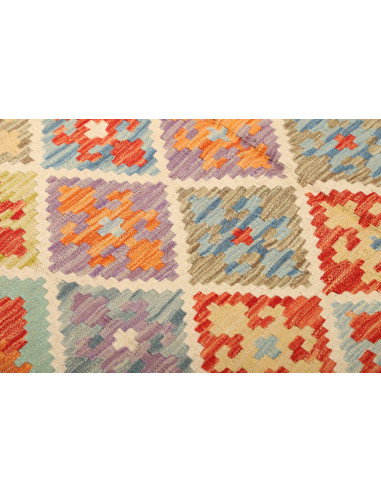 Kilim 148x205 Cm Kilim, Afghanistan, Hand-carded Wool (warp: