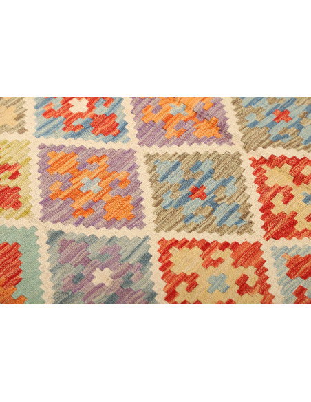 Kilim 148x205 Cm Kilim, Afghanistan, Hand-carded Wool (warp:
