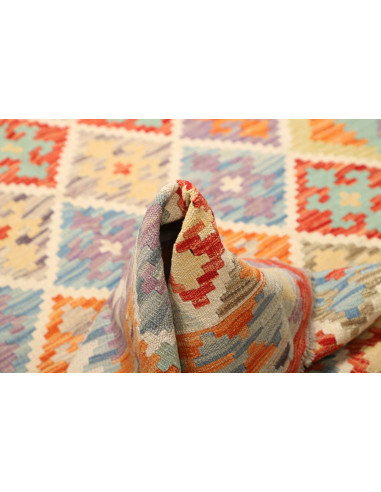 Kilim 148x205 Cm Kilim, Afghanistan, Hand-carded Wool (warp: