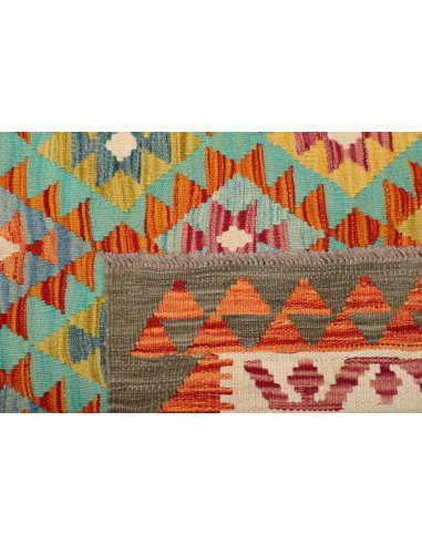 Kilim 156x198 Cm Kilim Afghanistan, Hand-carded Wool (warp: