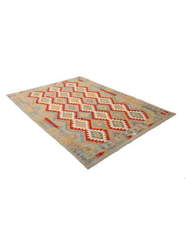 Kilim 150x201 Cm Kilim, Afghanistan, Hand-carded Wool (warp: