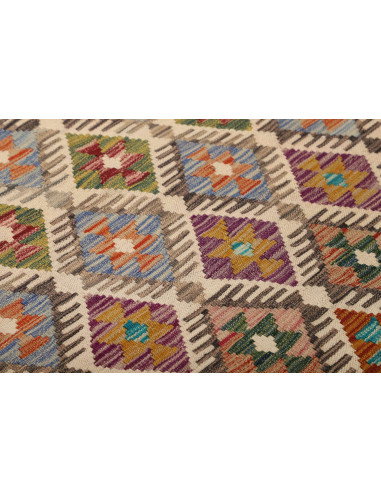 Kilim 150x196 Cm Kilim, Afghanistan, Lana Cardata A Mano