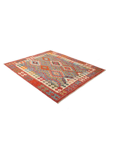 Kilim 156x192 Cm Kilim - Afghanistan - Hand-carded Wool
