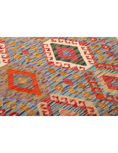 Kilim 156x192 Cm Kilim - Afghanistan - Hand-carded Wool
