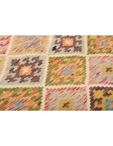 Kilim 155x200 Cm Kilim, Afghanistan, Lana Cardata A Mano