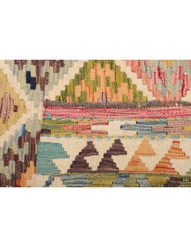 Kilim 155x200 Cm Kilim, Afghanistan, Lana Cardata A Mano