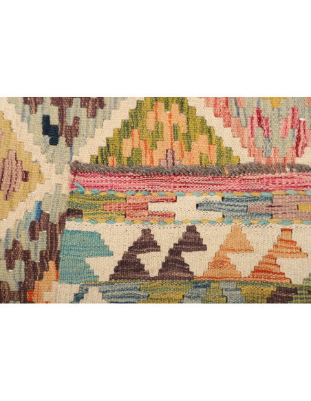 Kilim 155x200 Cm Kilim, Afghanistan, Lana Cardata A Mano