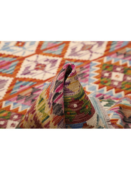 Kilim 157x207 Cm Kilim Afghanistan Hand-carded Wool (warp